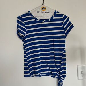 NWOT- striped toe tee shirt